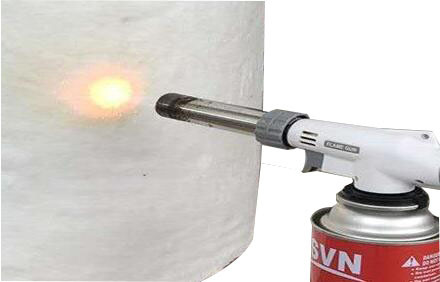 wielowarstwowa mata lutownicza 290*200mm bariera przeciwpożarowa odpowiednia do szerokiego zakresu zastosowań włókno aluminiowo-krzemowe