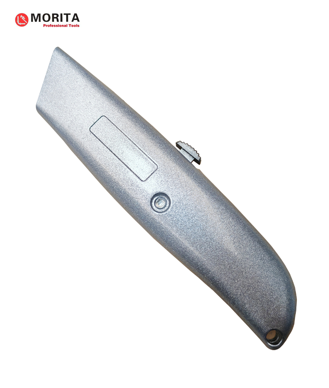Nóż uniwersalny z wysuwanym ostrzem Stop cynku Długość 150 mm Waga 115 g 3 zapasowe ostrza SK5