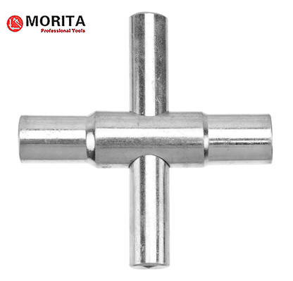 Narzędzia hydrauliczne 4 Way Sillcock Key 4 klucz do kluczy Rozmiary-1/4 ′′,9/32 ′′,5/16 ′′,11/32 ′′ (1 opakowanie) Stal nierdzewna