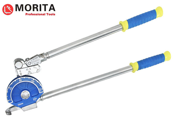 Giętarka do rur Heavy Duty Roller 180° Miedziane narzędzie do rur miedzianych, rur aluminiowych, rur żelaznych, rur ze stali nierdzewnej srebrny
