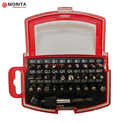 kupować Zestaw śrubokrętarza i gniazda 32 sztuk S2/CR-V stalowy materiał S2 jest idealny do wiertarki napędowej i sterowników uderzeniowych online manufacture