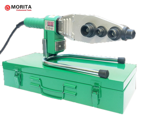 kupować Zgrzewarka do rur z tworzywa sztucznego 20-63mm 800 W/220 V do rur PPR, PE, PP, PVDF i PB oddzielna przednia głowica do spawania narożników online manufacture