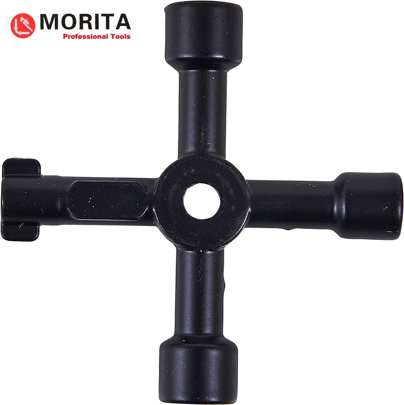 Narzędzia hydrauliczne 4-Way Multi-Functional Utilities Key, Electric Meter Box Key Radiator Key Bleed Key Gas Key Zynkowy stop