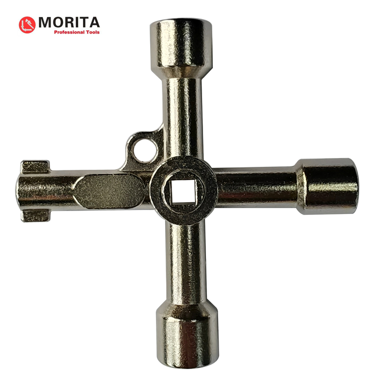 Narzędzia hydrauliczne 4-Way Multi-Functional Utilities Key, Electric Meter Box Key Radiator Key Bleed Key Gas Key Zynkowy stop