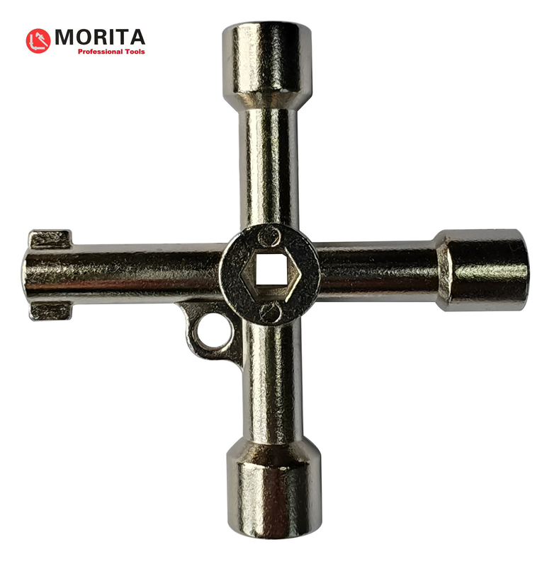 Narzędzia hydrauliczne 4-Way Multi-Functional Utilities Key, Electric Meter Box Key Radiator Key Bleed Key Gas Key Zynkowy stop