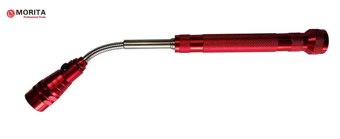 Teleskopowe Magnetyczne Lampy Towary hydrauliczne Narzędzia do zbierania z 3 lampami LED 360 stopni regulowany magnes miękkiego szyi
