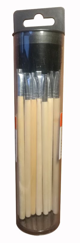 Narzędzia hydrauliczne Flux Brush Hollow Handle Bristle Długość drewna 195mm 25mm*12mm Stosowanie fluxu lub kleju do stawów i nitek