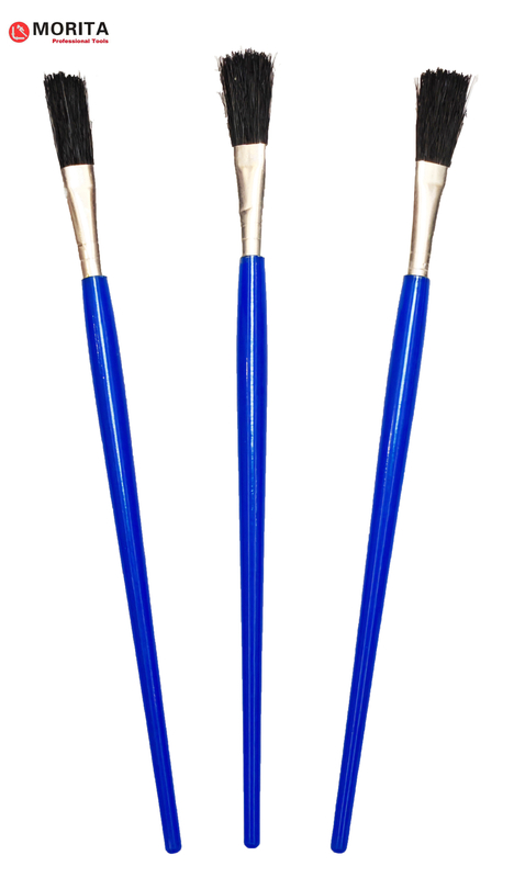 Szczotka Flux Plastic Ręcznik narzędzia hydrauliczne Ustawić Bristle Plastic Długość 195mm Stosowanie fluxu lub kleju na stawów i nitek